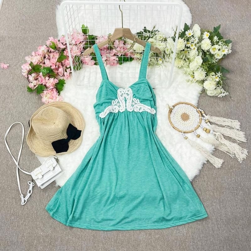 MDLV ~ 5046# Renda Tanktop Dress