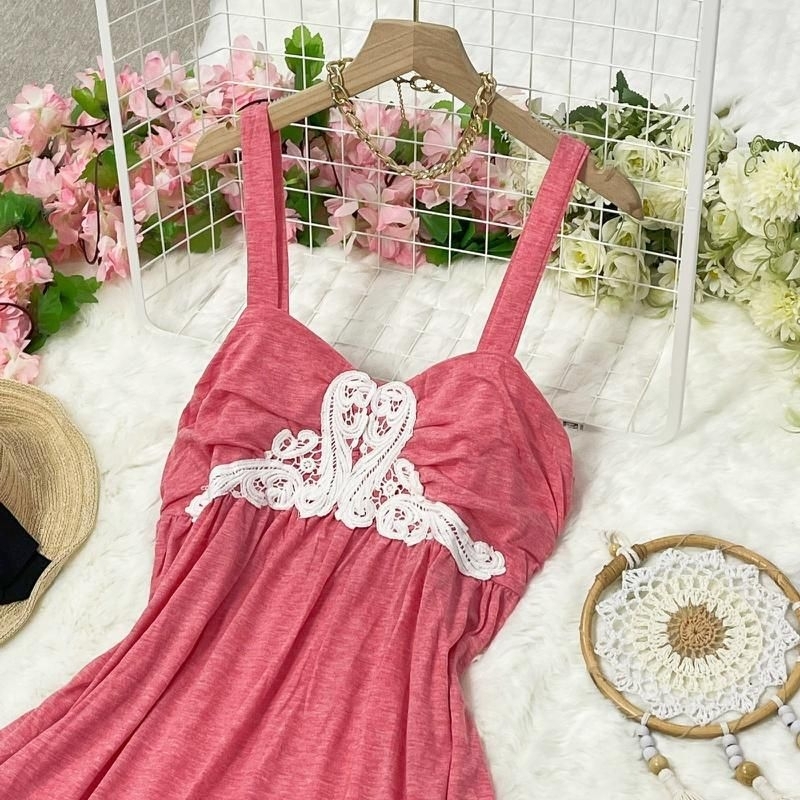 MDLV ~ 5046# Renda Tanktop Dress