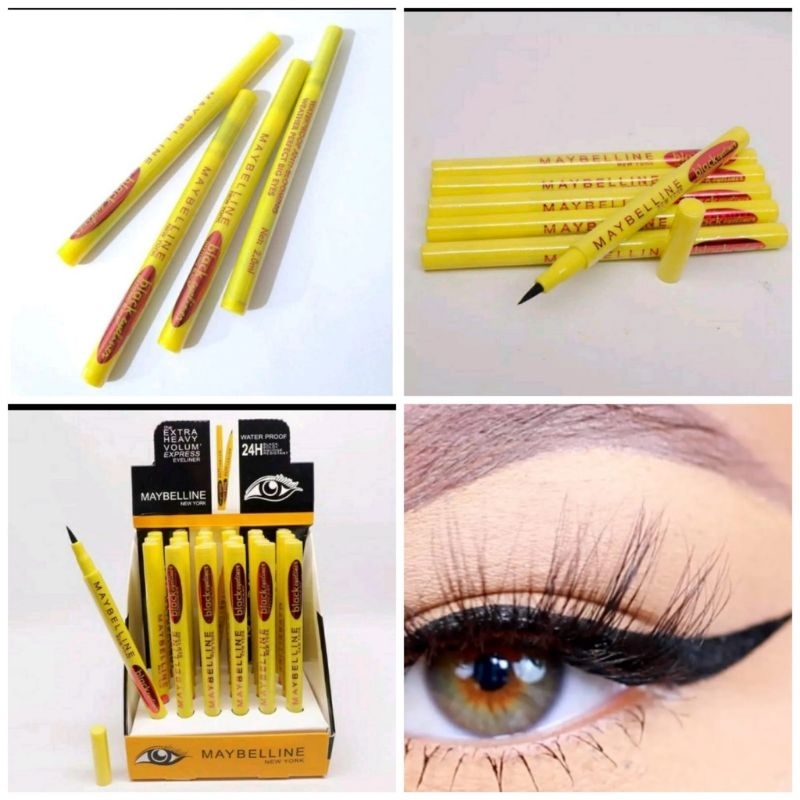 Paket Kosmetik Fit me 2in1 Ekonomis Murah Make up Concealer Eyeliner Maybelline