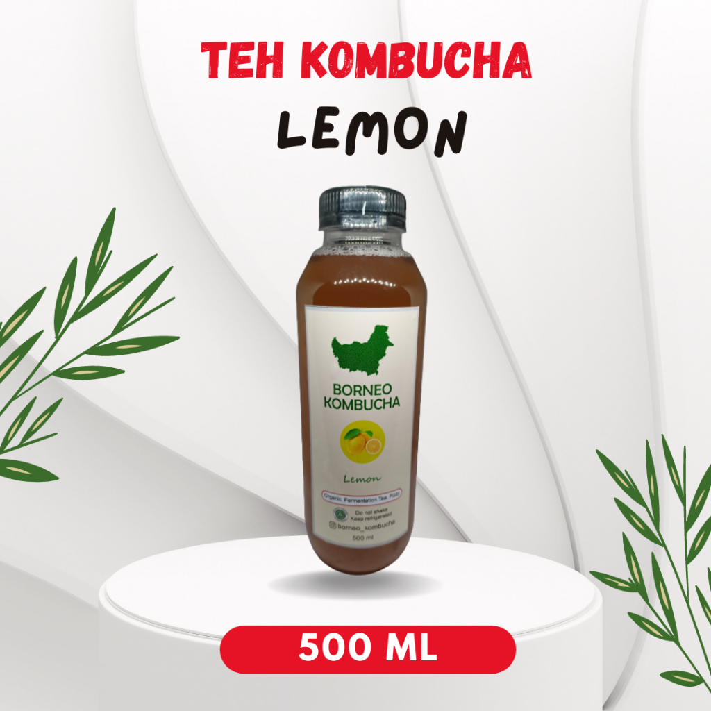 

BORNEO KOMBUCHA LEMON ORGANIK 500 mL