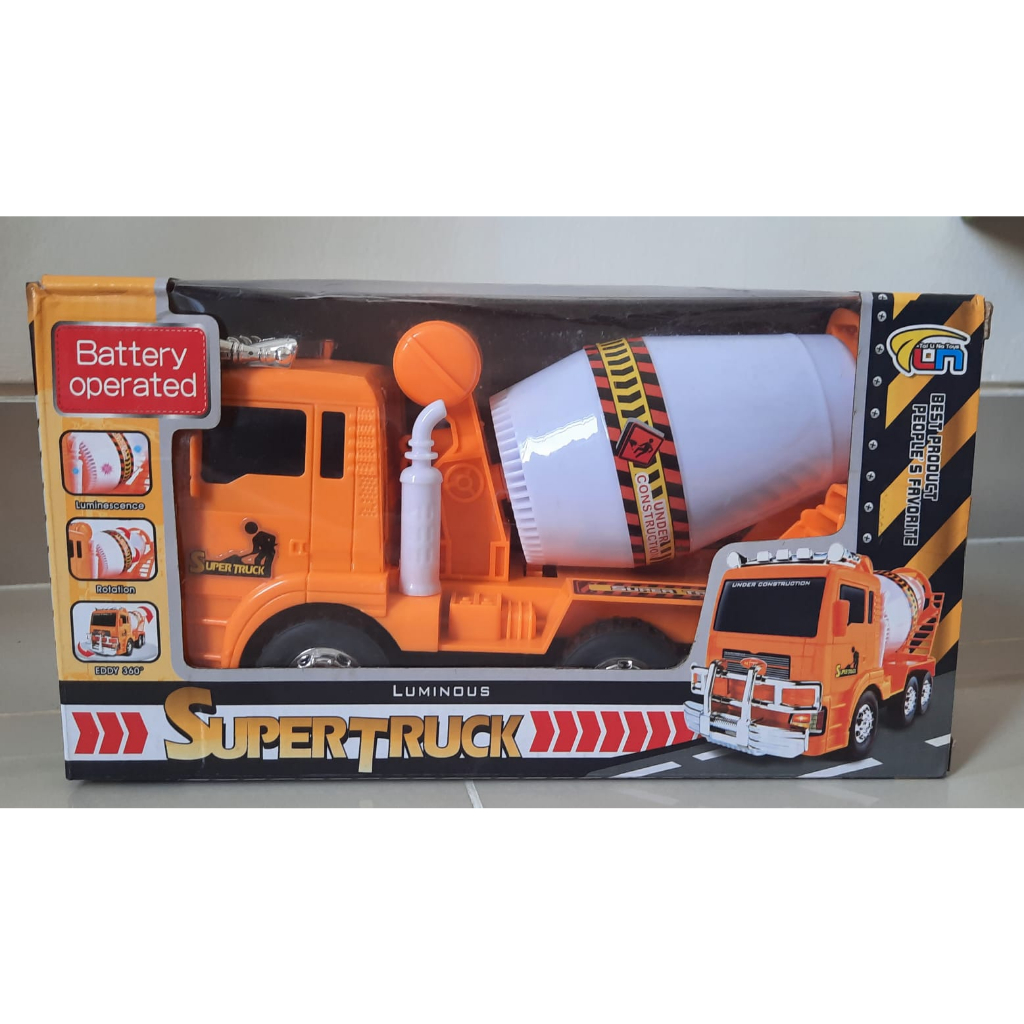 Mainan Truck MOLEN Music dan Lampu Truck Batre. Mainan anak Laki Laki
