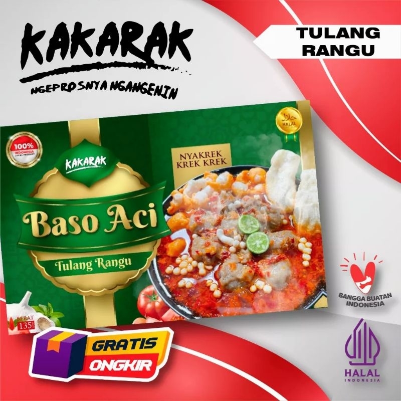 

KAKARAK - Baso Aci Instan Kemasan Tulang Ranggu 160gr