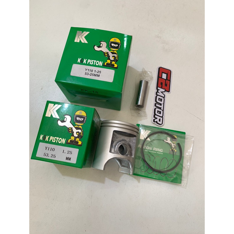 seher dan ring paket fizr os 125 os 150 175 200 225 300 piston dan ring komplit yamaha f1 zr. force 