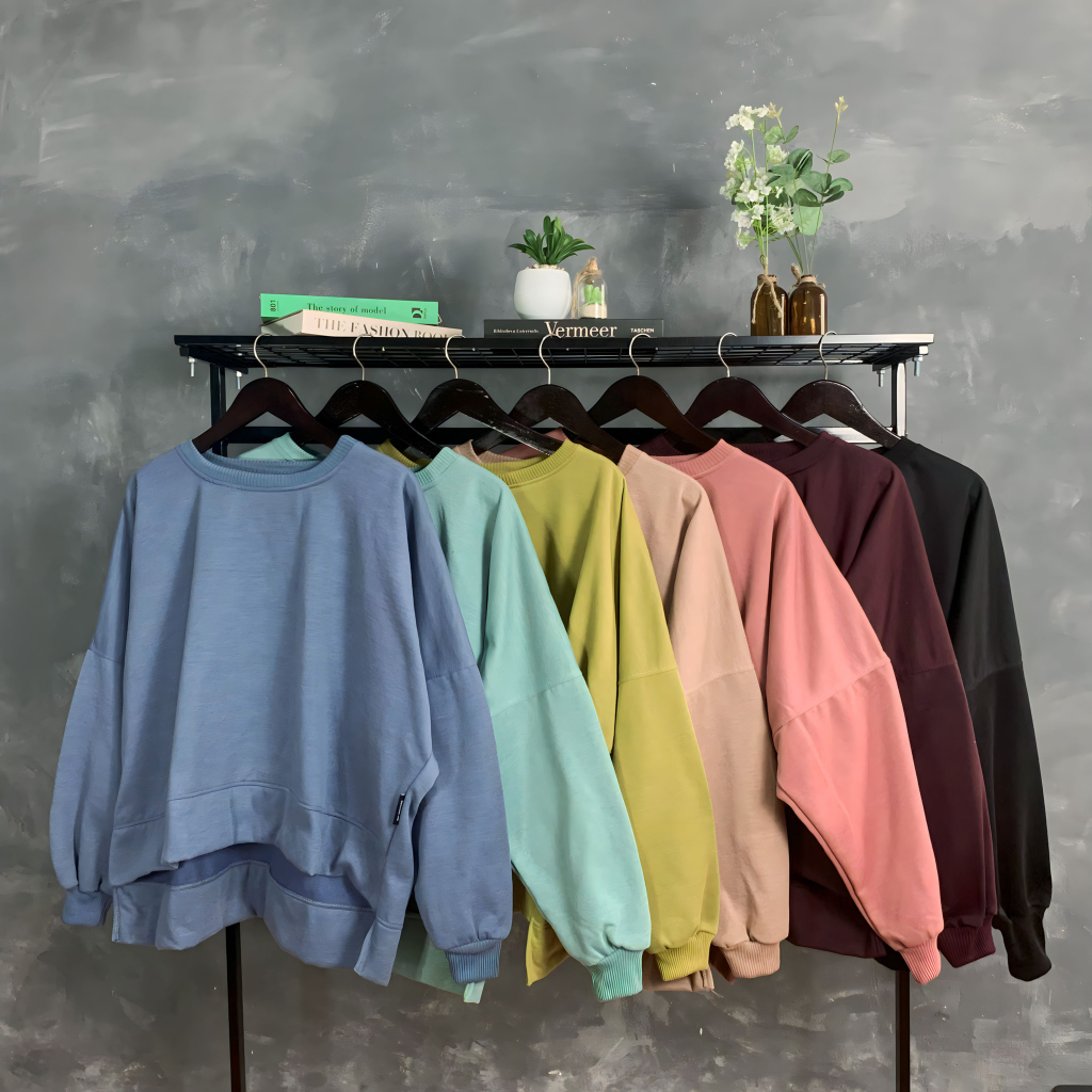 PublicFashion - Oversize Batwing Basic - Basic Oversize Wanita