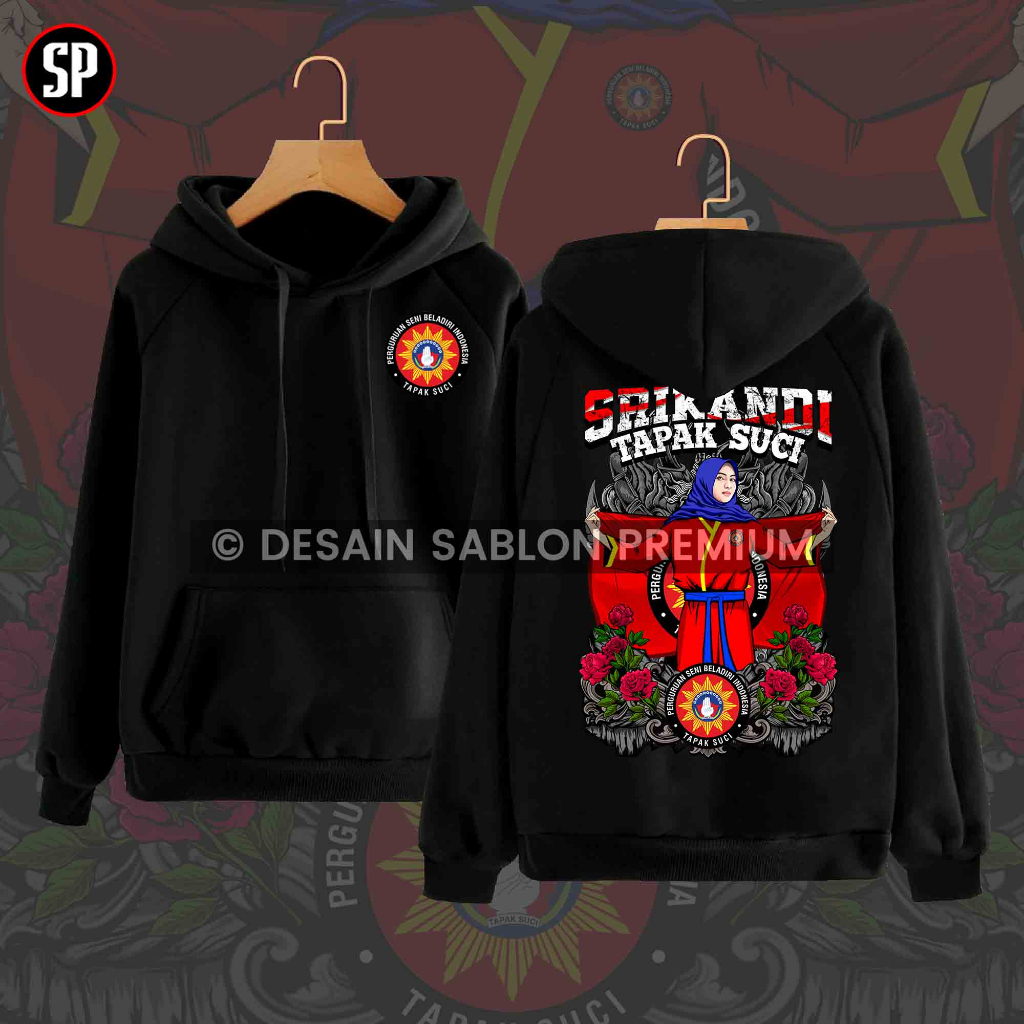 Hoodie Srikandi Tapak Suci Terbaru - Distro Atasan Kaos TS Tapak Suci Muhammadiyah