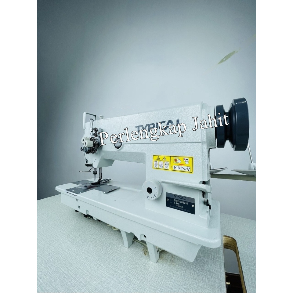 Mesin Jahit Industri Lurus 2 Jarum Typical TW2-B842-5 Double Needle Lockstitch Sewing Machine