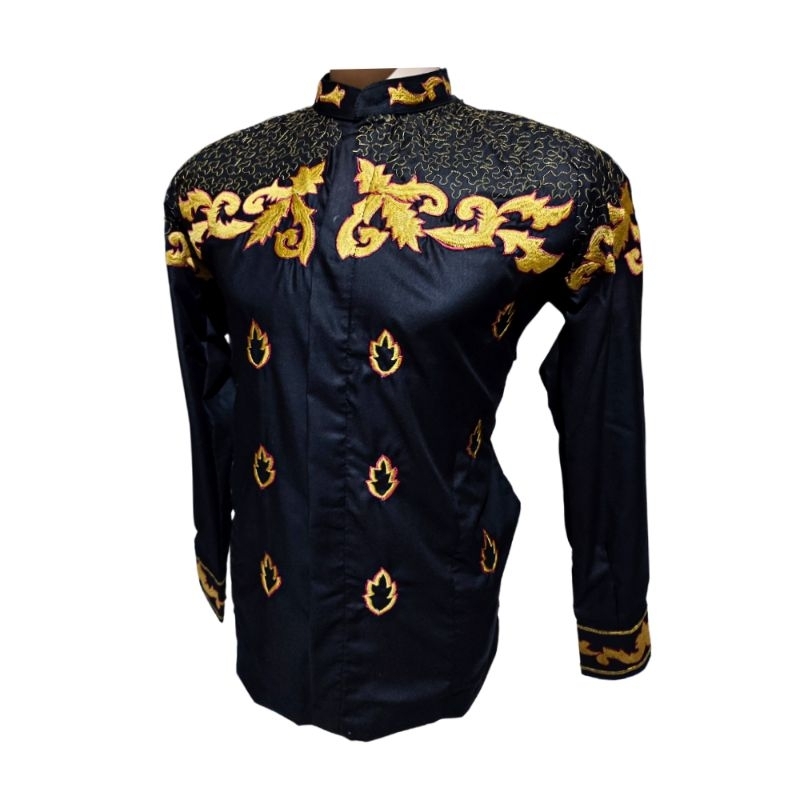 ( COD ) KOKO BORDIR ADDHIBA TBR HITAM GOLD