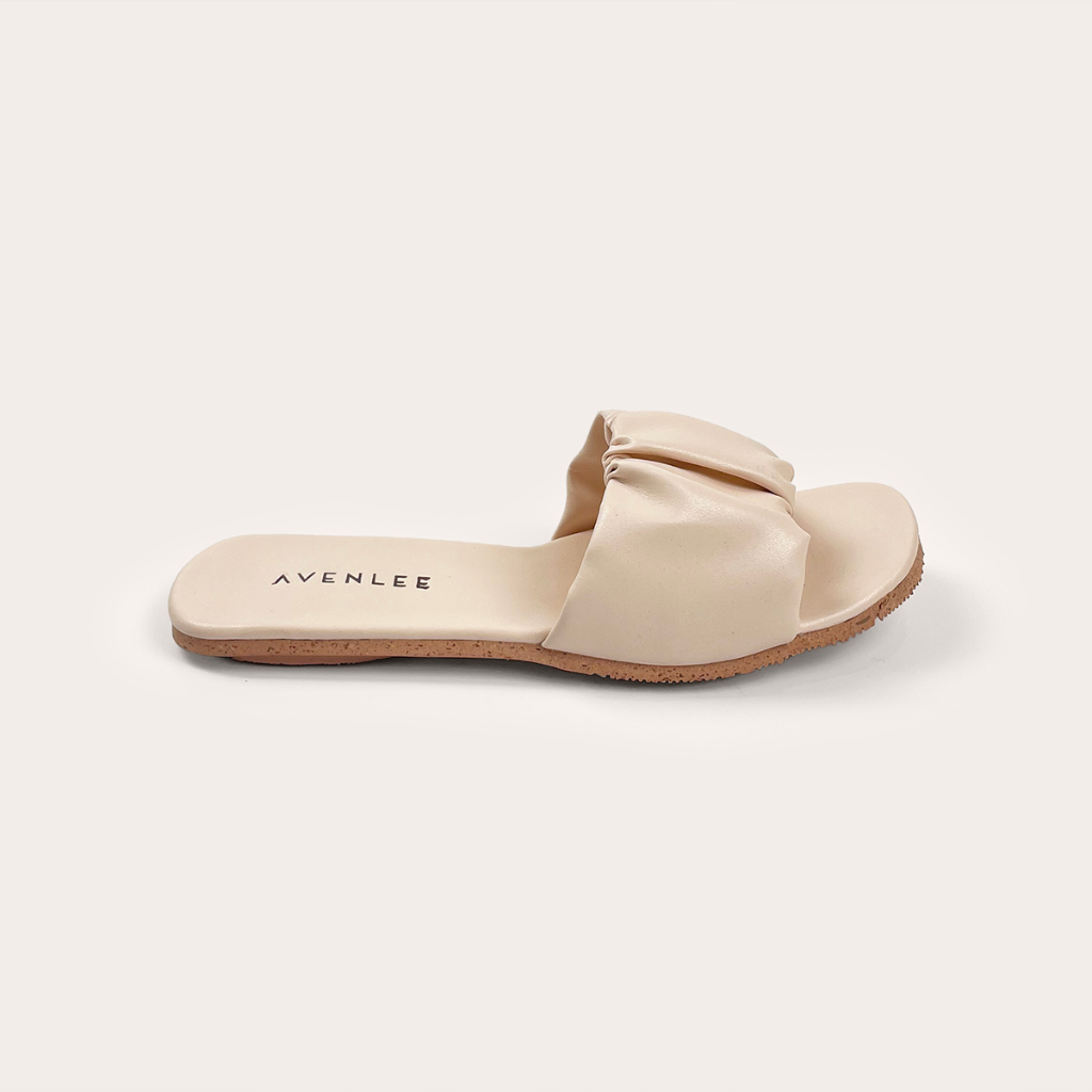 Sandal Selop Wanita Minimalis Flat Teplek Sol Karet Anti Licin Avenlee Sibel