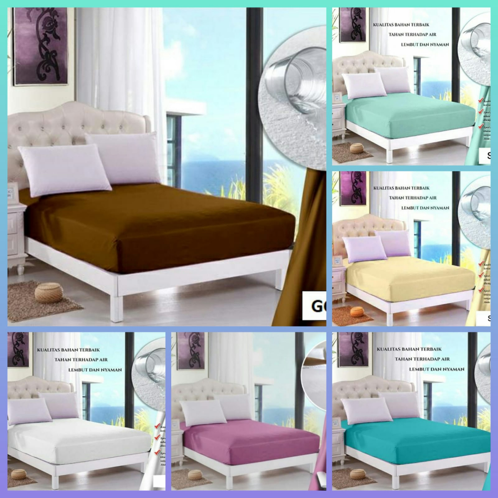 Sprei Waterproof Anti Air Ompol Polos Part.1 | Seprei Tahan Air Murah | Sprai Waterprof Anti Ompol