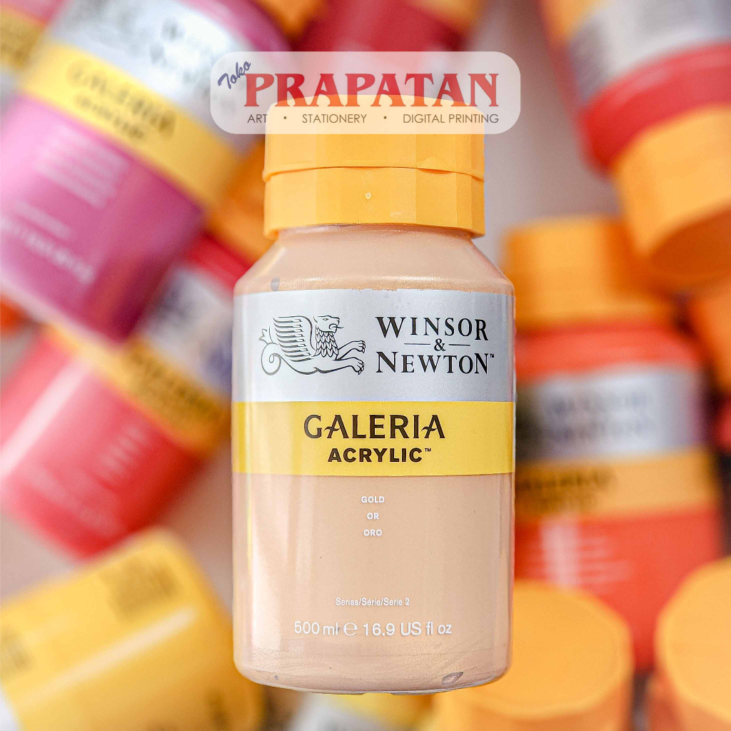 

Cat Akrilik Winsor Galeria 500ml METALLIC | Galeria Acrylic