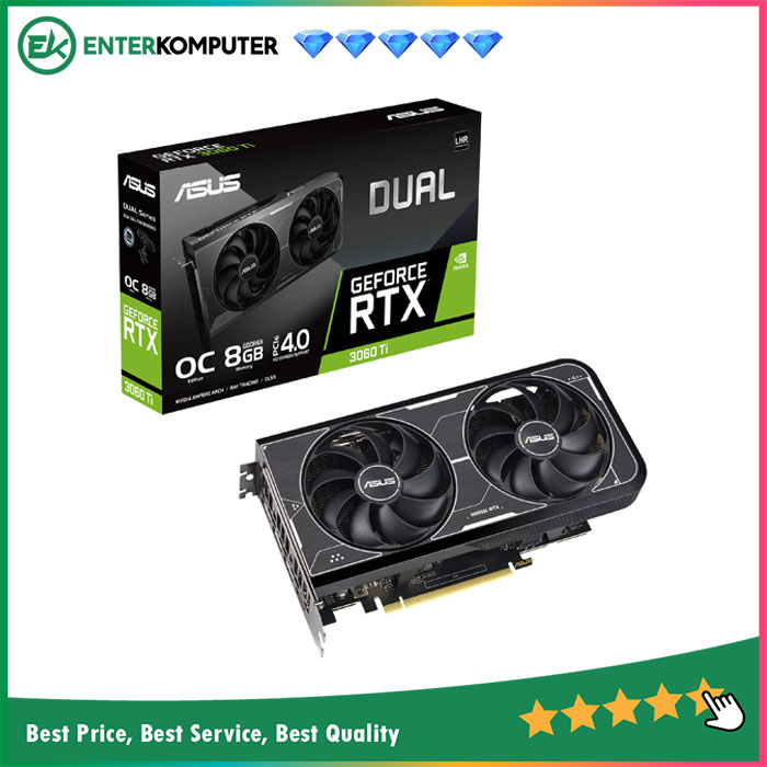 Asus GeForce RTX 3060 Ti 8GB GDDR6X - Dual OC Edition