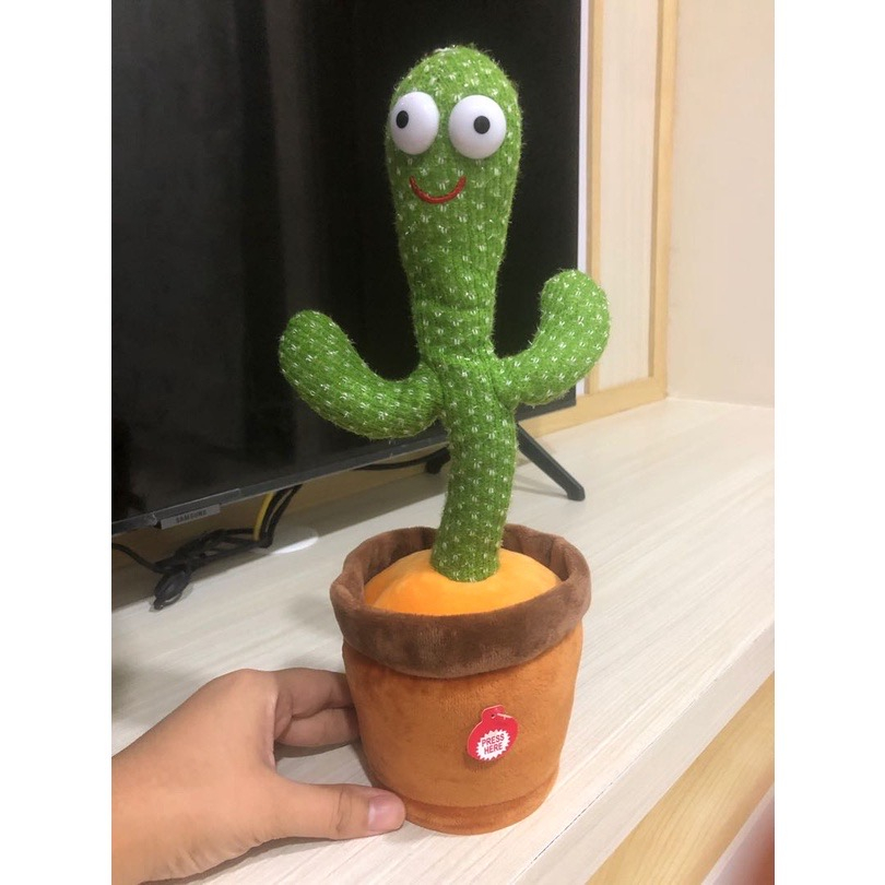 Boneka Kaktus nyanyi Joged Bicara - Dancing Cactus Doll singing dancing talking fun