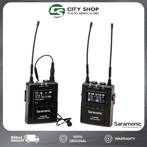 MICROPHONE SARAMONIC UWMIC9S  KIT 1 &  KIT 2 WIRELESS MIC