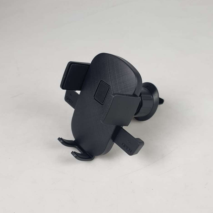 Phone Holder Air Vent One Hand Operation Adjustable - S302B - Black