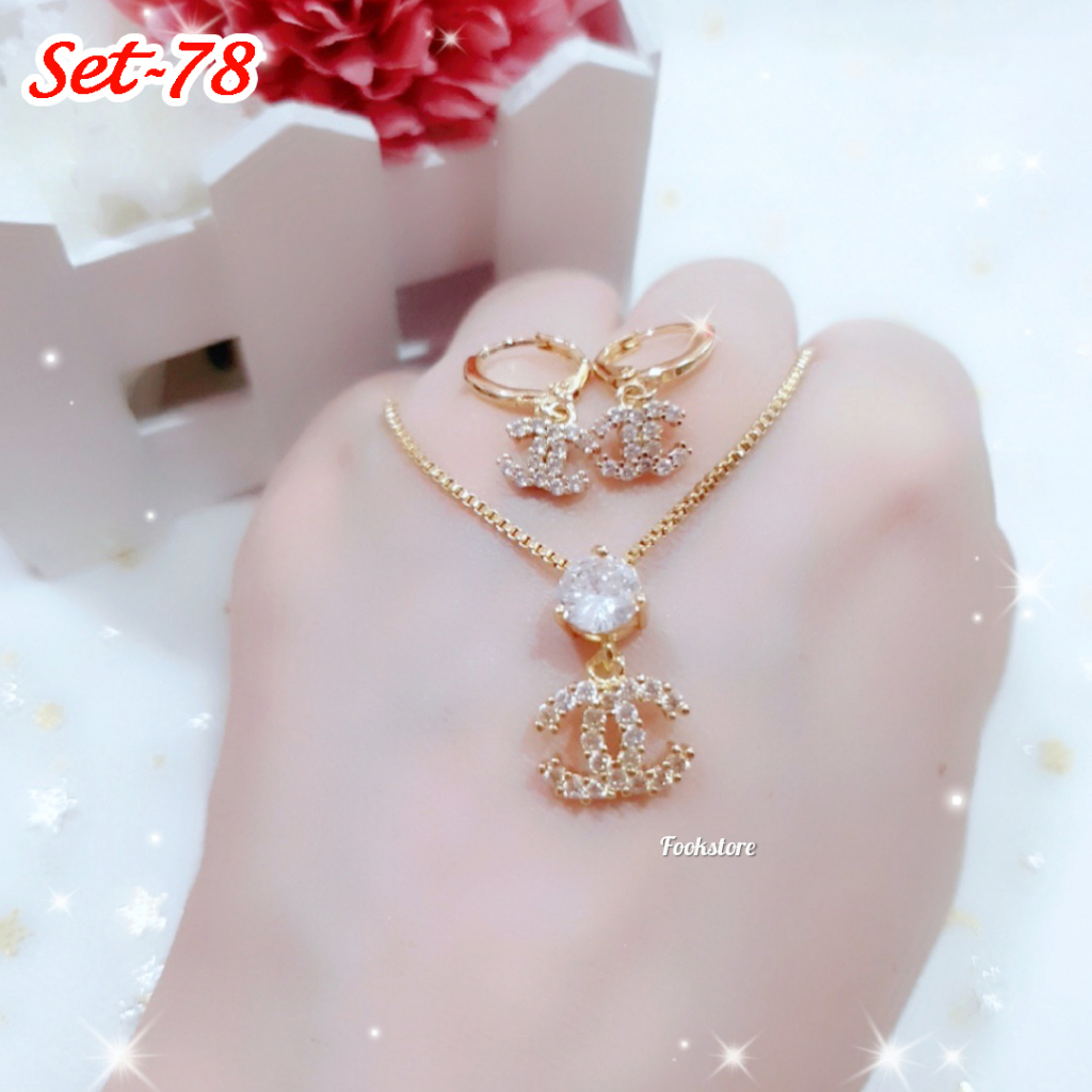 SET KALUNG DAN Anting xuping FASHION