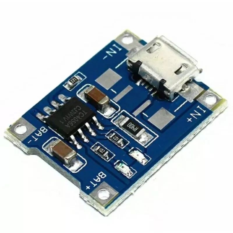 modul charger 1A TP4056 non protect charger baterai 18650,14500, polymer