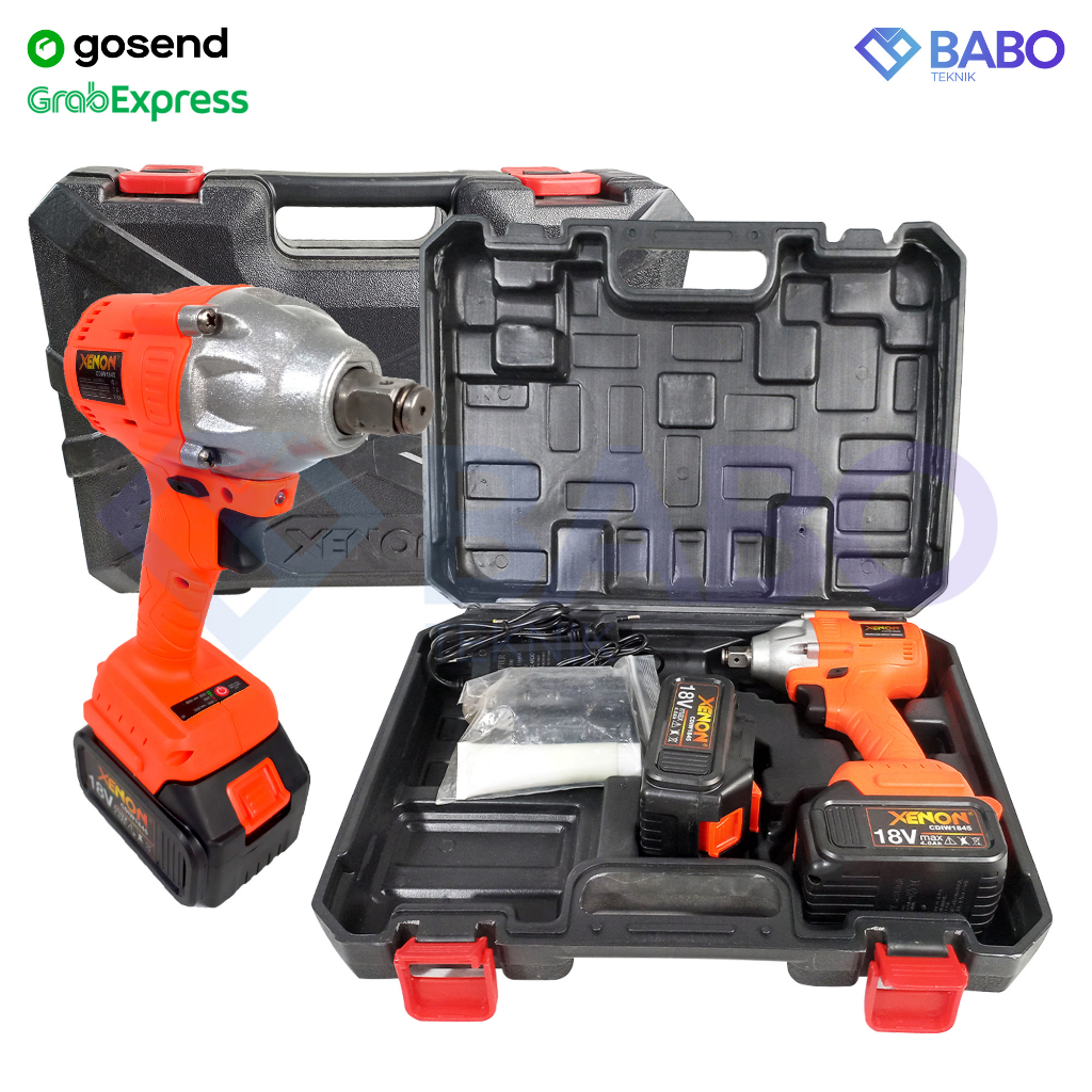 XENON CDIW1845 Cordless Impact Wrench Brushless 300 Nm / 48s
