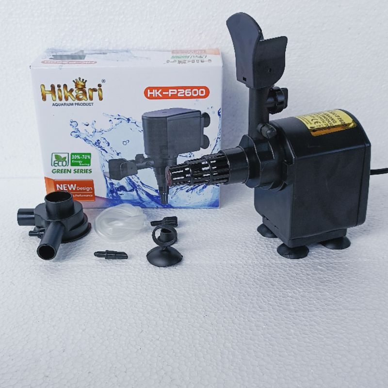 HIKARI HK-P 2600 Power heads ph 2000 Lph keatas mesin pompa celup kolam aquarium waterpump water pump submersible akuarium