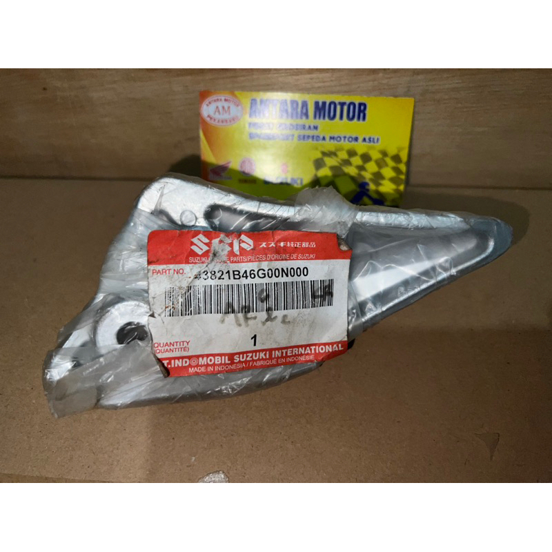 Bracket Pillion Footrest LH Breket Dudukan Foot Step Belakang Kiri Only Spin 125 R Ori