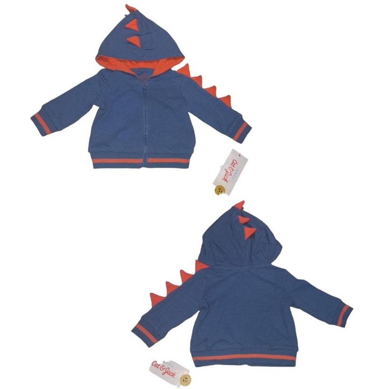 JAKET BABY IMPORT 3D DINO CAT&amp;JACK