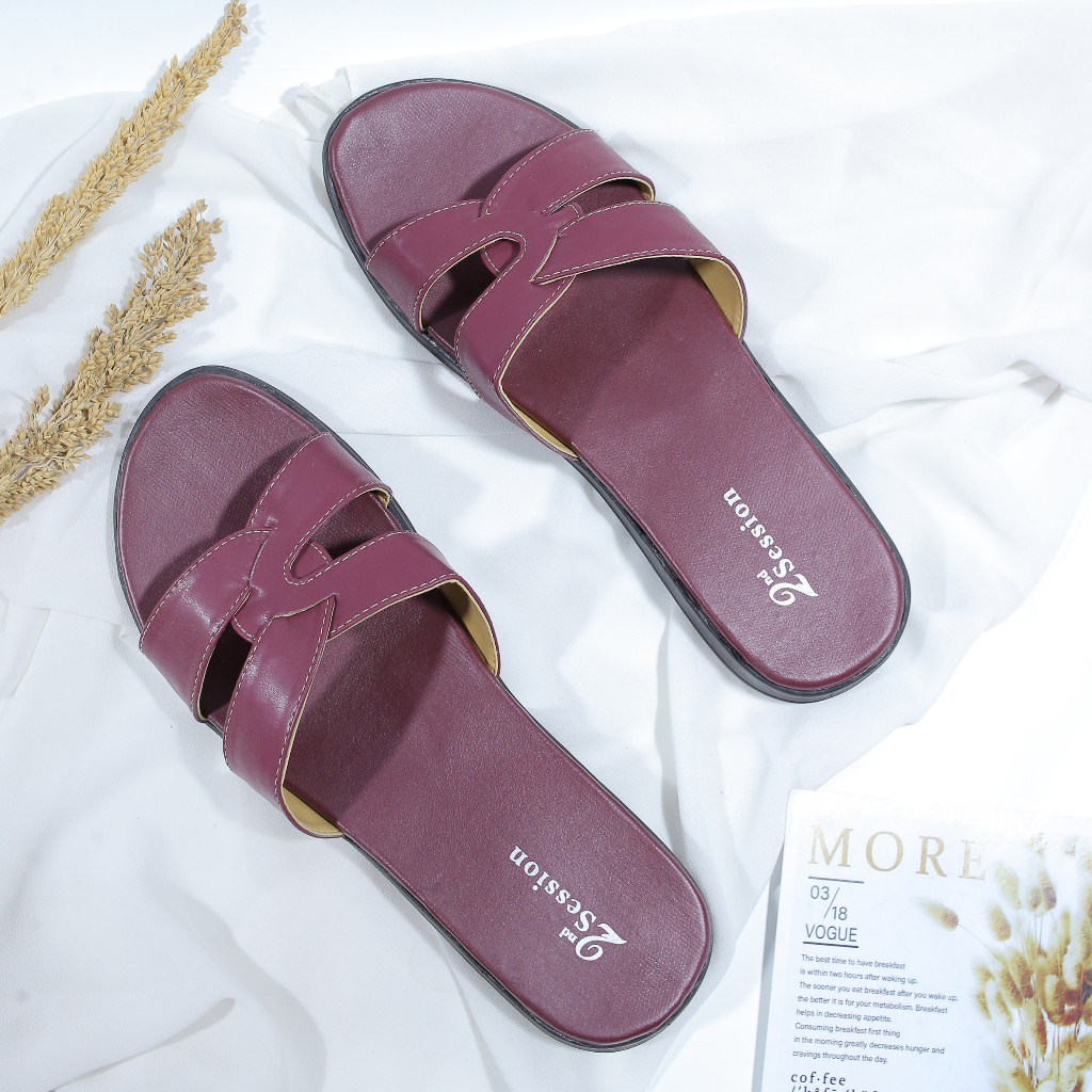 sandal slop wanita murah terbaru kekinian Ss 17