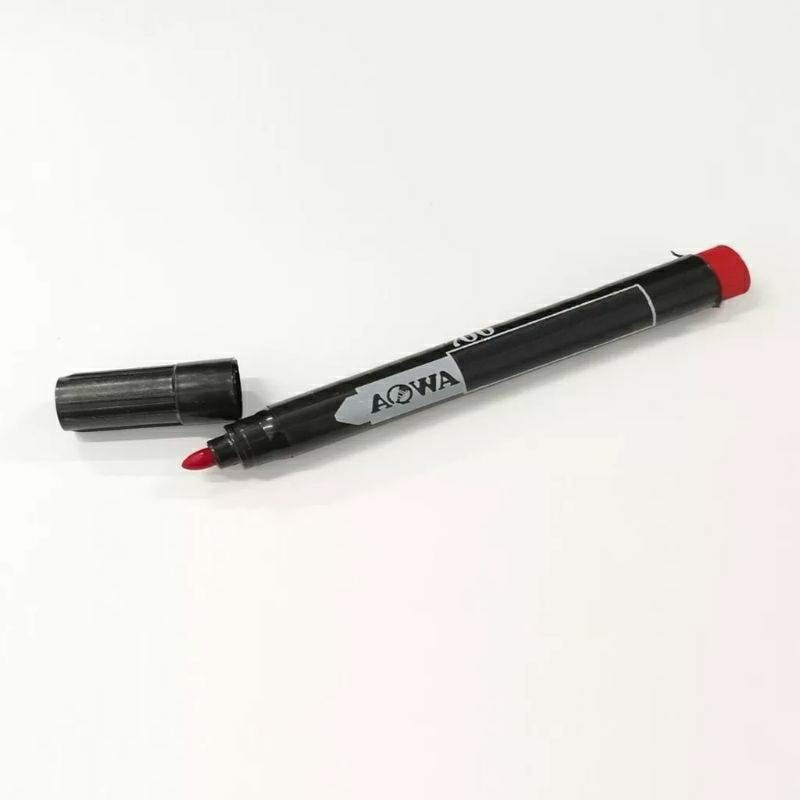 SPIDOL HONGYUN PERMANENT MARKER ALAT TULIS SEPIDOL MERAH