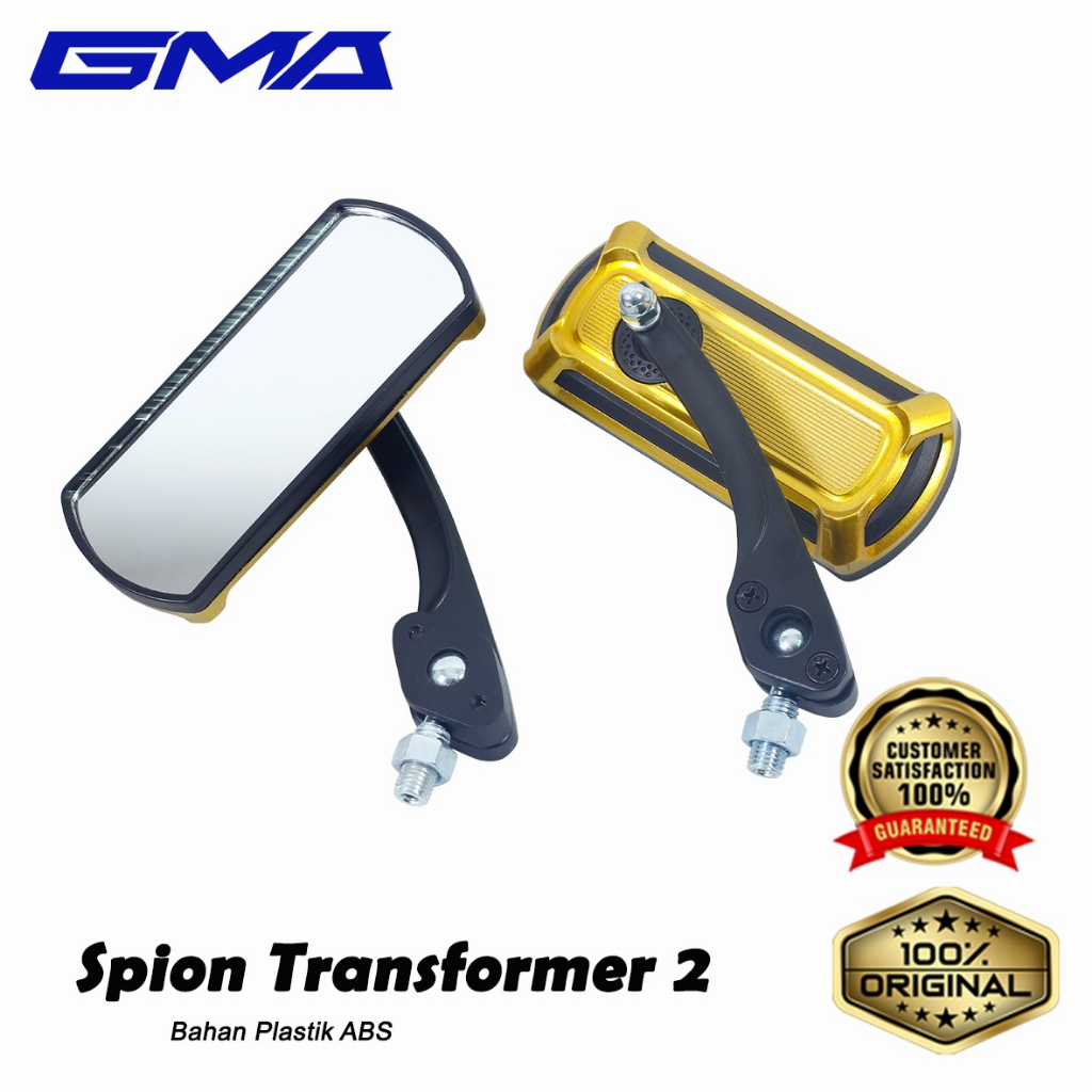 Spion Kotak Spion Koso Spion Kotak koso GMA Transformer KUNING universal semua motor Yamaha honda