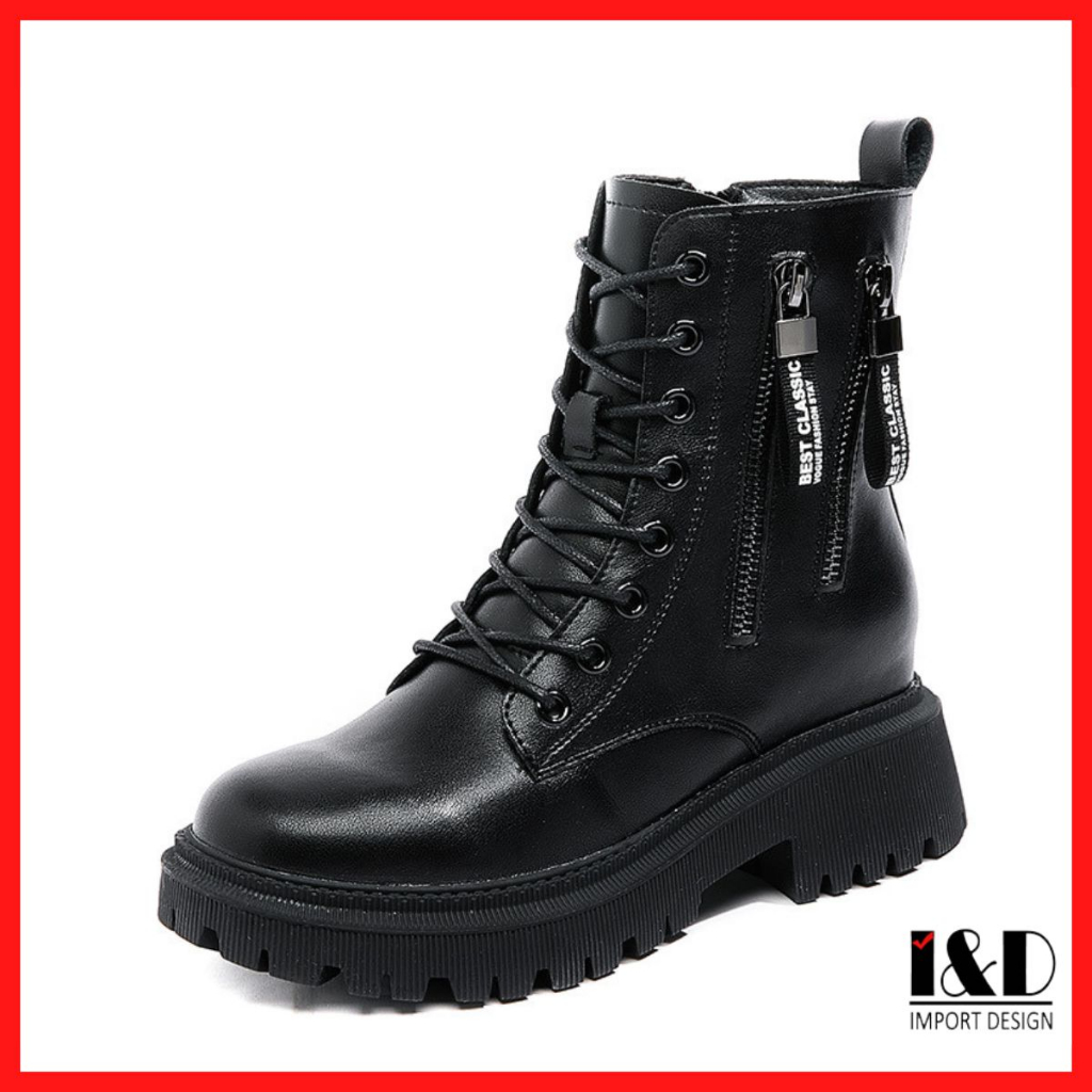 [ Import Design ] Sepatu Boots Wanita Import Premium Quality ID208