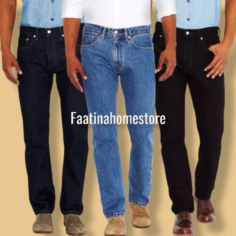 CELANA JEANS PRIA | CELANA JEANS REGULER STANDAR