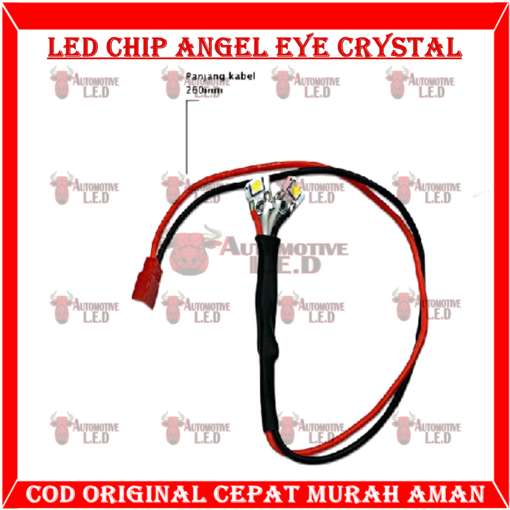 ORIGINAL LED CHIP RING KRISTAL BMW LED CHIP ANGEL EYE KRISTAL SHROUD BMW LED RING LAMPU LED CHIP SHROUD BMW