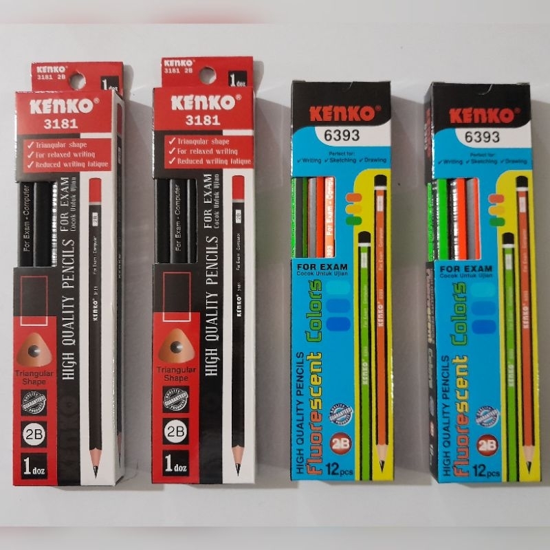 

1 lusin pensil 2B kenko for computer