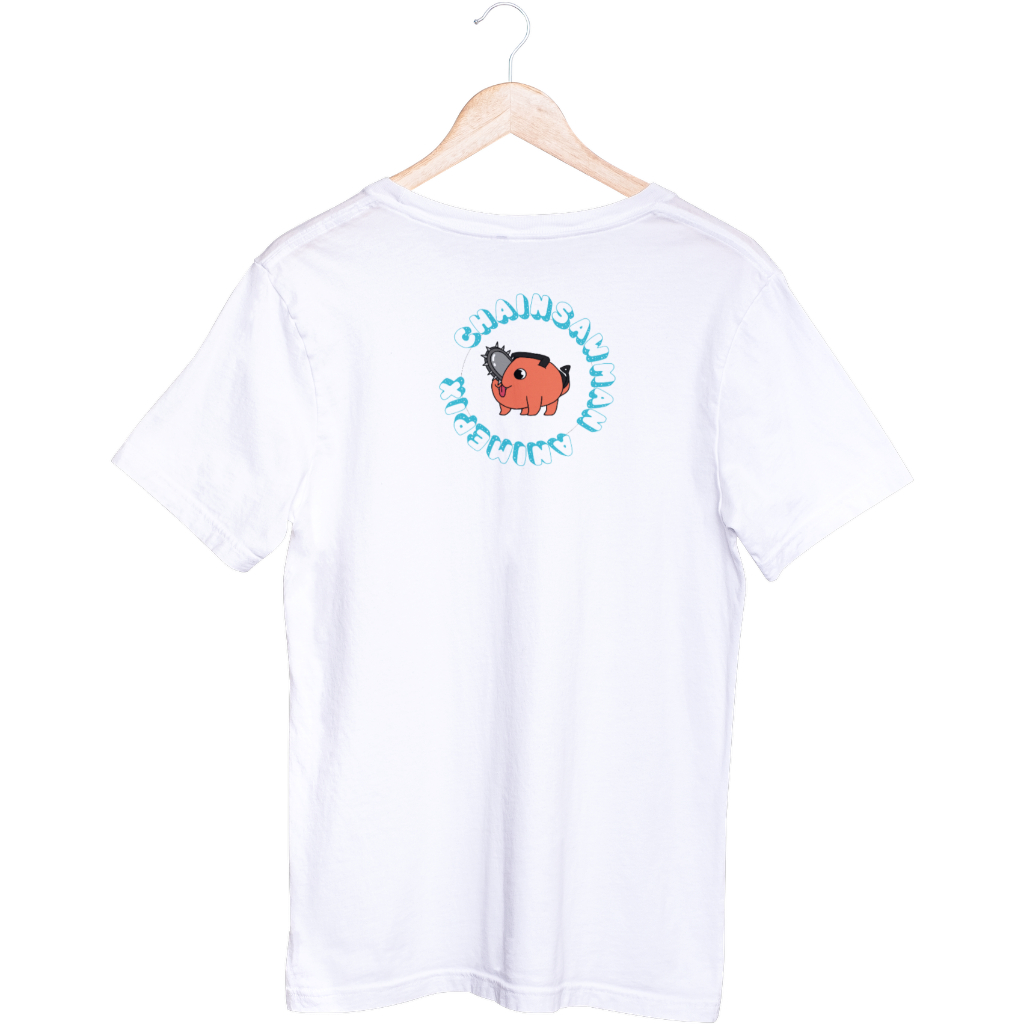 CSM01 Kaos Anime Premium Chainsawman / Denji / Power/ Aki Tidak Panas &amp; Nyaman