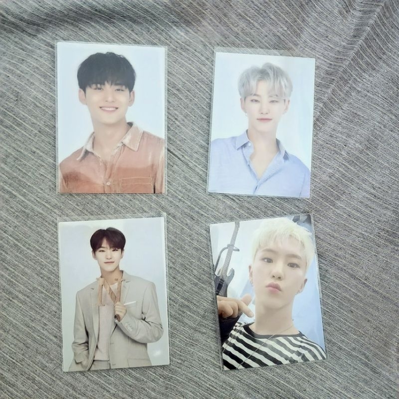 Seventeen trading card tc mingyu hoshi shitajiki dome tour ode to yoy dream