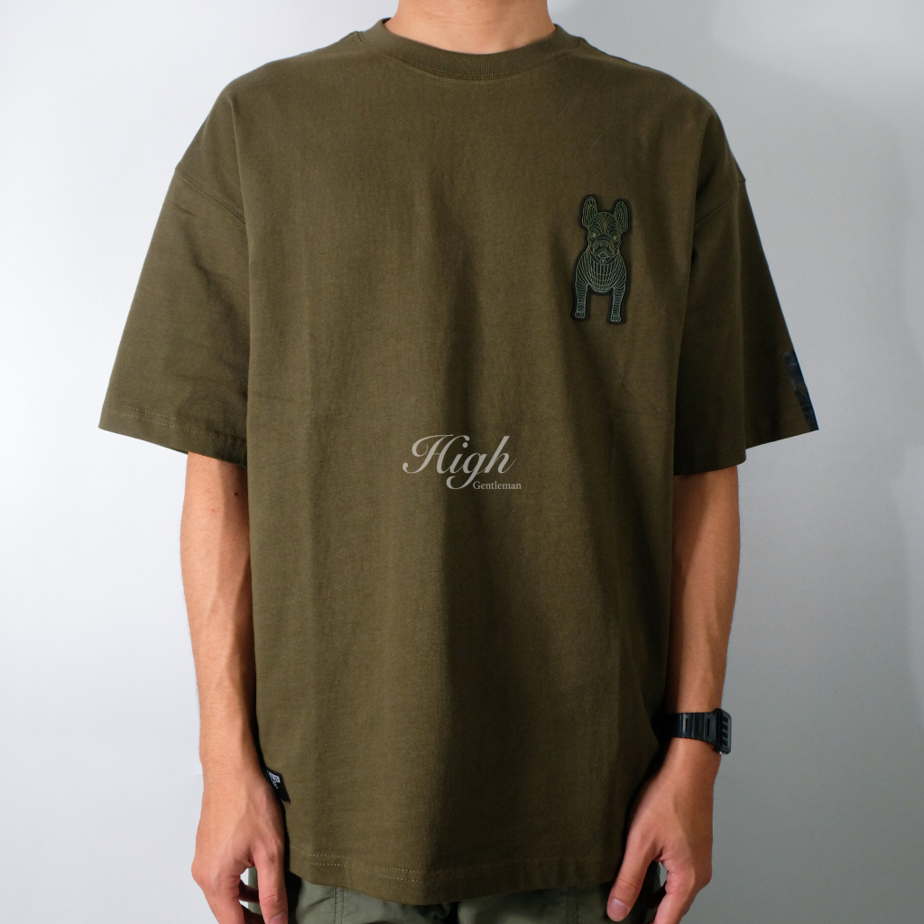 Lifework Silicon Radog Oversize Tee Khaki