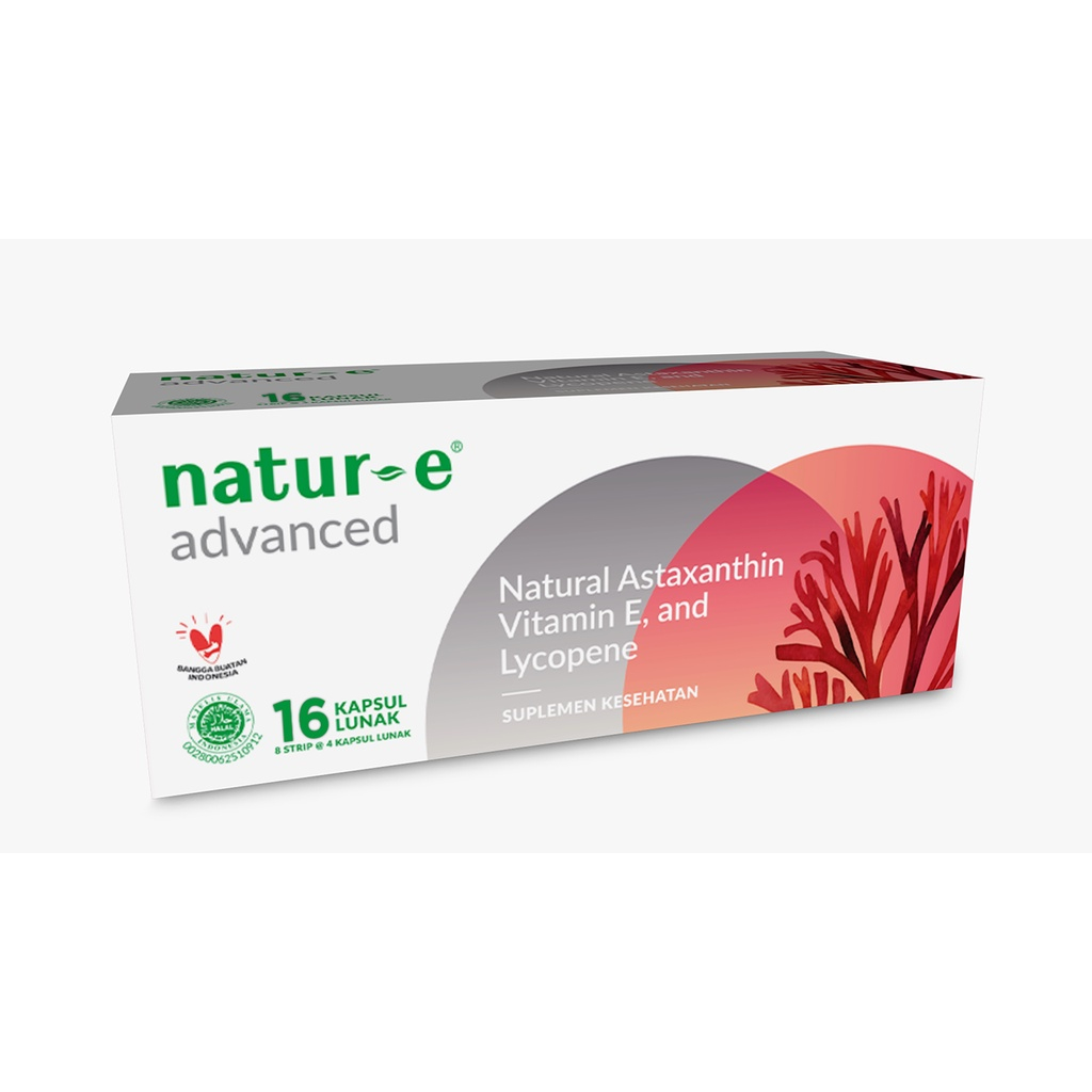 NATUR-E ADVANCED ASTAXANTHIN - NATURAL VITAMIN E - LYCOPENE