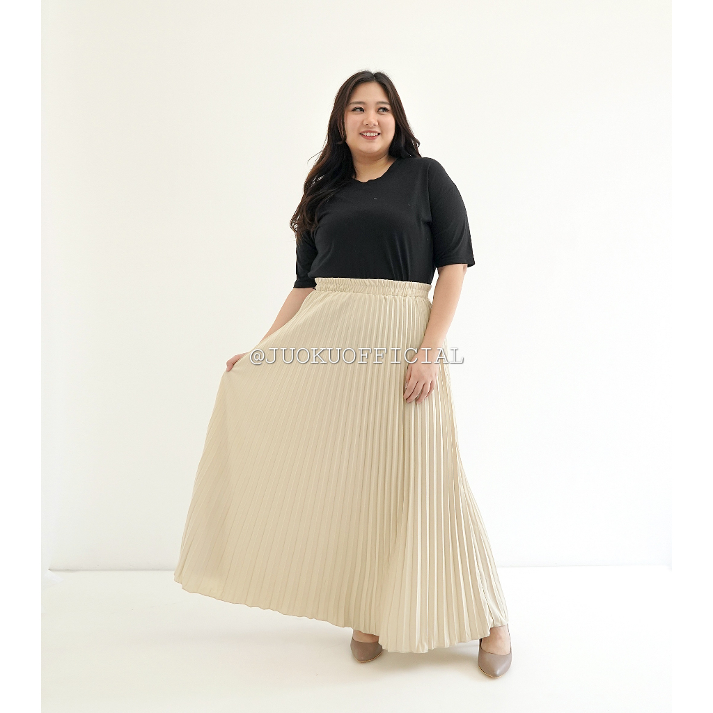 Rok Jumbo Plisket Mayung / Rok Plisket Jumbo / Plisket Premium / Pleated Skirt