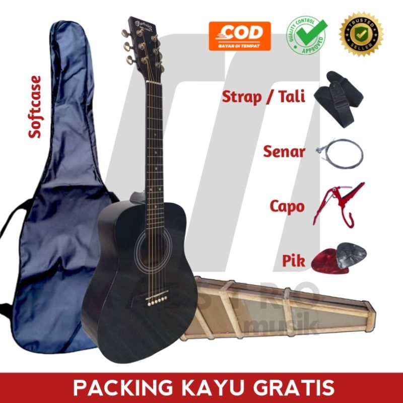 Gitar sedang / Gitar 3/4 / Gitar Martin / Gitar Tanam Besi Aktif / Gitar Kecil