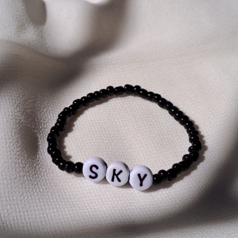 GELANG MANIK BEADS BRACELET GELANG BAYI GELANG NAMA GELANG KOREA MANIKBYRIA