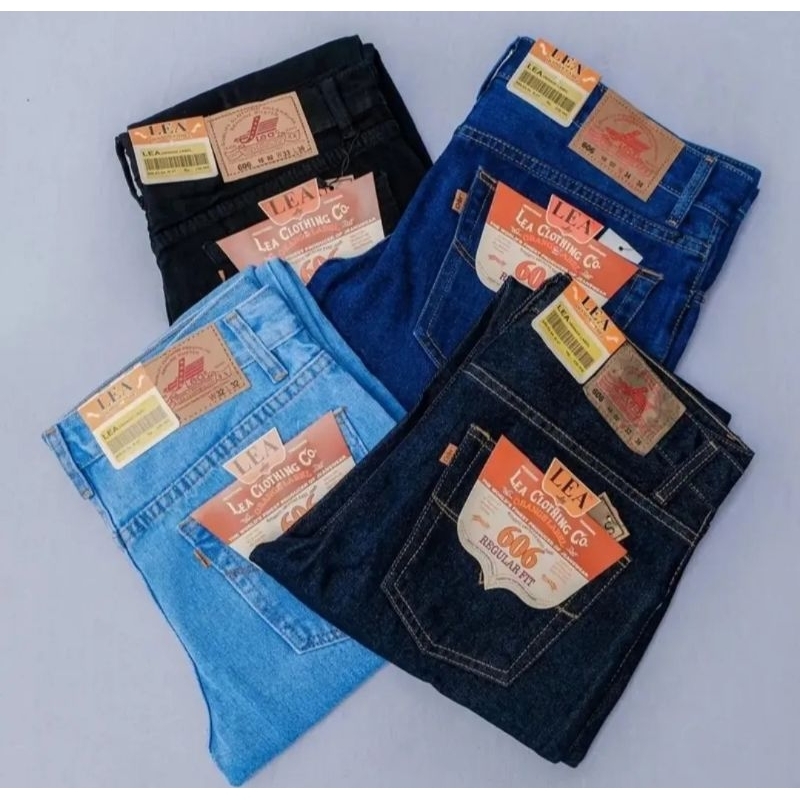 Celana panjang jeans Lea standar Original / Celana jeans Lea standar