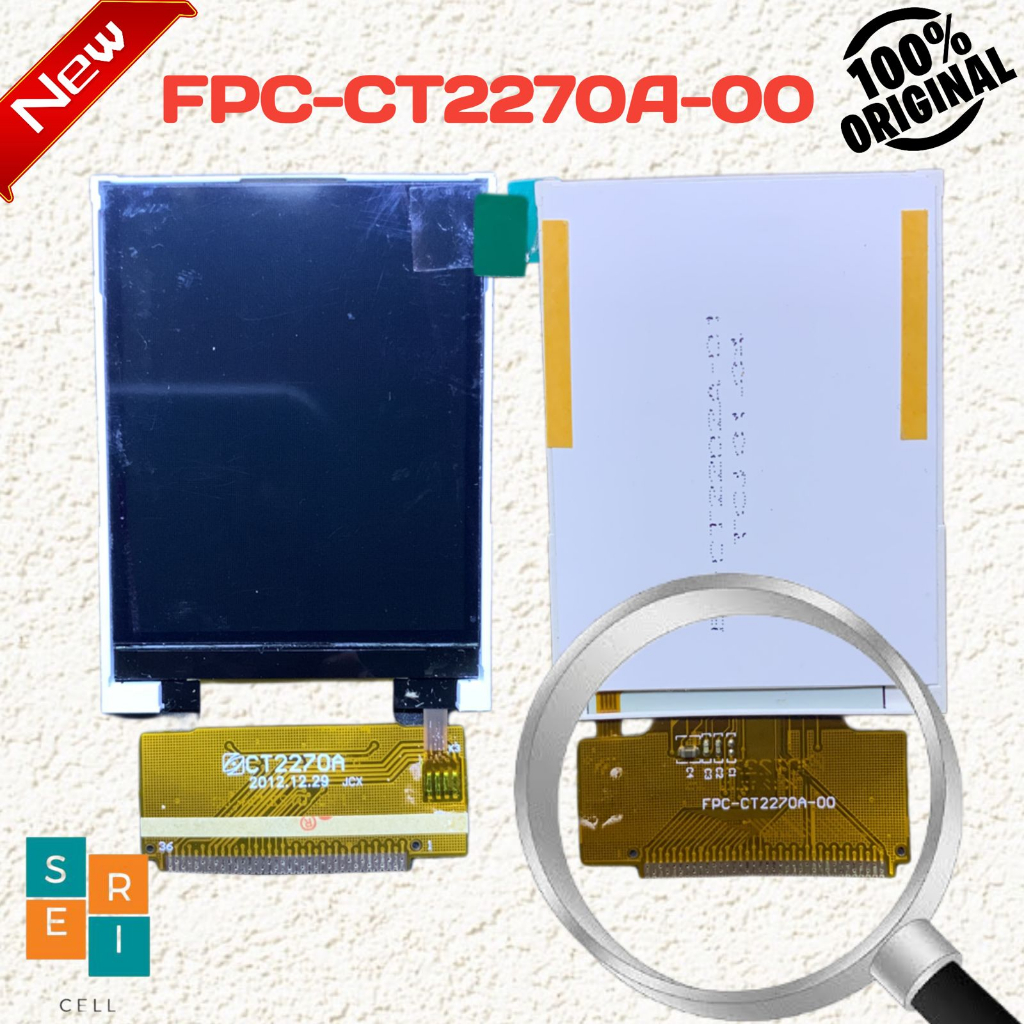 LCD 2 inch TFT HP Tombol Pin 36, LCD Candybar PIN 36 LCD Cina Pin 36 Kondisi Baru (LCD Tombol MITO, 