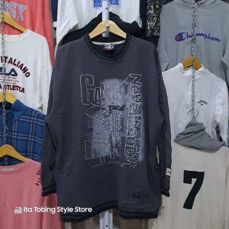 Sweater Crewneck Oversize AB TECH