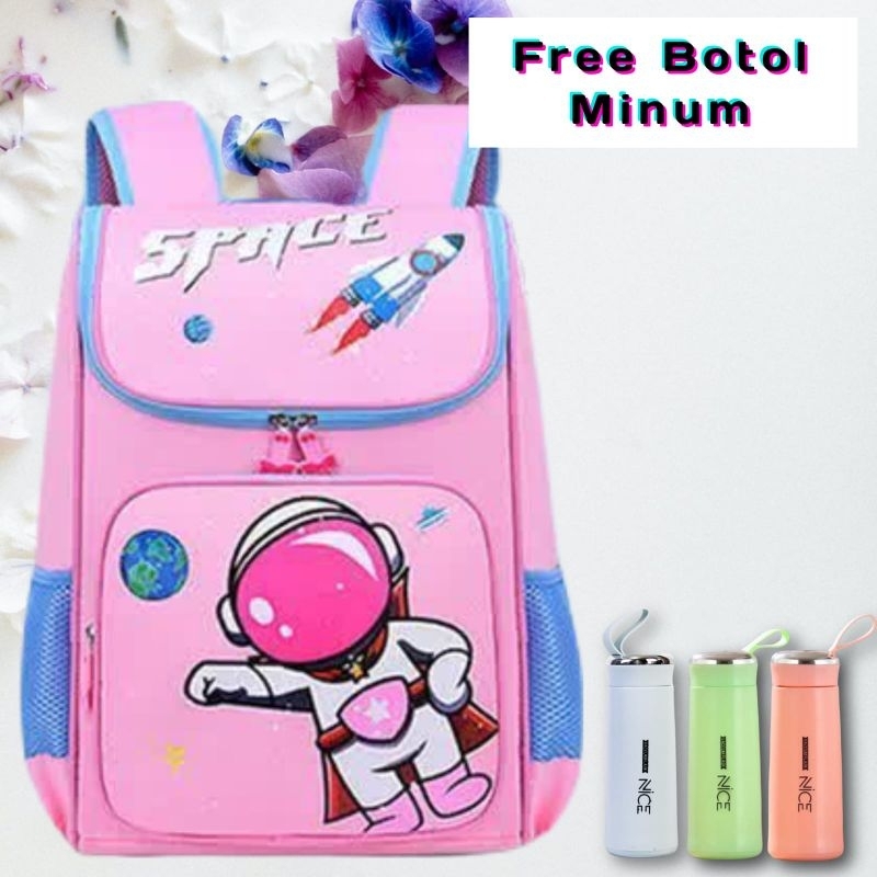 Terbaru Ransel Anak Ransel Sekolah Ransel Motif Astronot Ransel Unisex