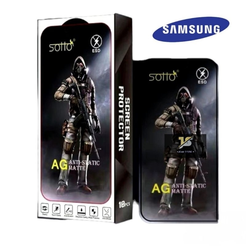 TEMPERED ANTI STATIC MATTE SAMSUNG A02 A02S A03 A03S A03 CORE A04 A04E A04S A10/A10S A20/A30 A20S A30S A50S A70 M11 M12 A11 A12 A13 A14 A21S A31 A51 A71 A22 4G 5G A32 A52/A52S A72 A23 A33 A53 5G A73 A24 A34 A54 A74 M62  S10 LITE S20FE NOTE 20 J2 J7 PRIME