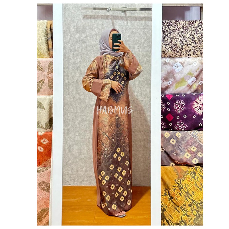 GAMIS JUMPUTAN PALEMBANG ASLI HANDMADE SUTRA SILK