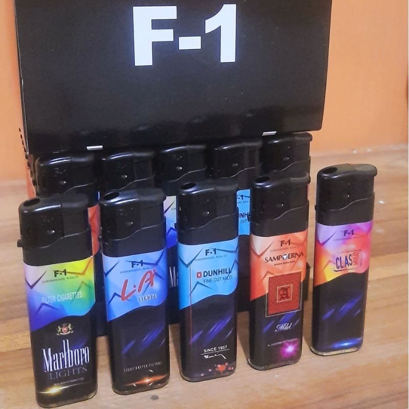 korek api Magnet F-1 MOTIF / korek gas / pemantik / korek api
