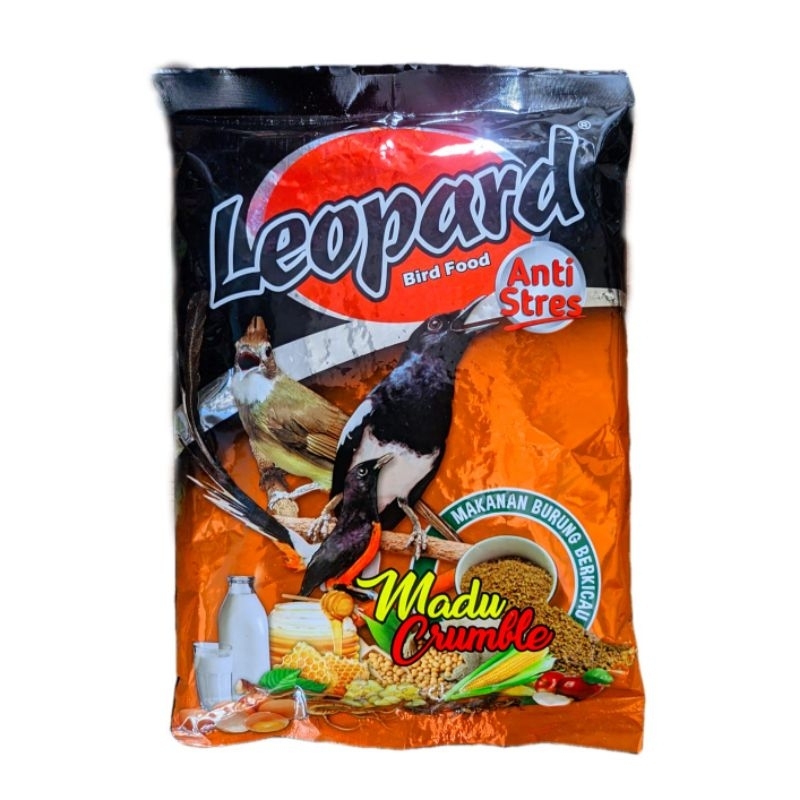 LEOPARD CRUMBLE LEOPARD KASAR LEOPARD MERAH VOER BURUNG BERKUALITAS TERMURAH