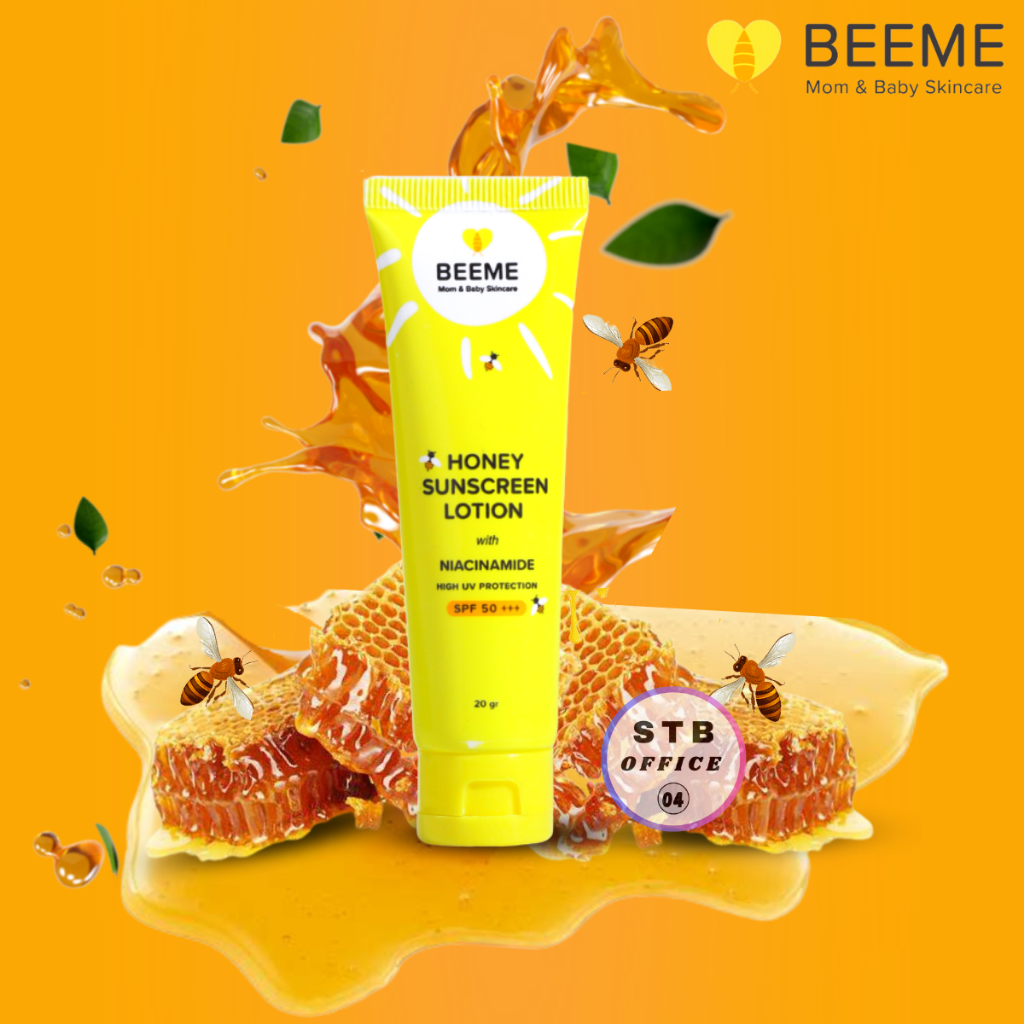 [ FREE GIFT ] BEEME SUNSCREEN ANAK SPF 50+++ SUNSCREEN BAYI BEEMEE SUNBLOCK 20g