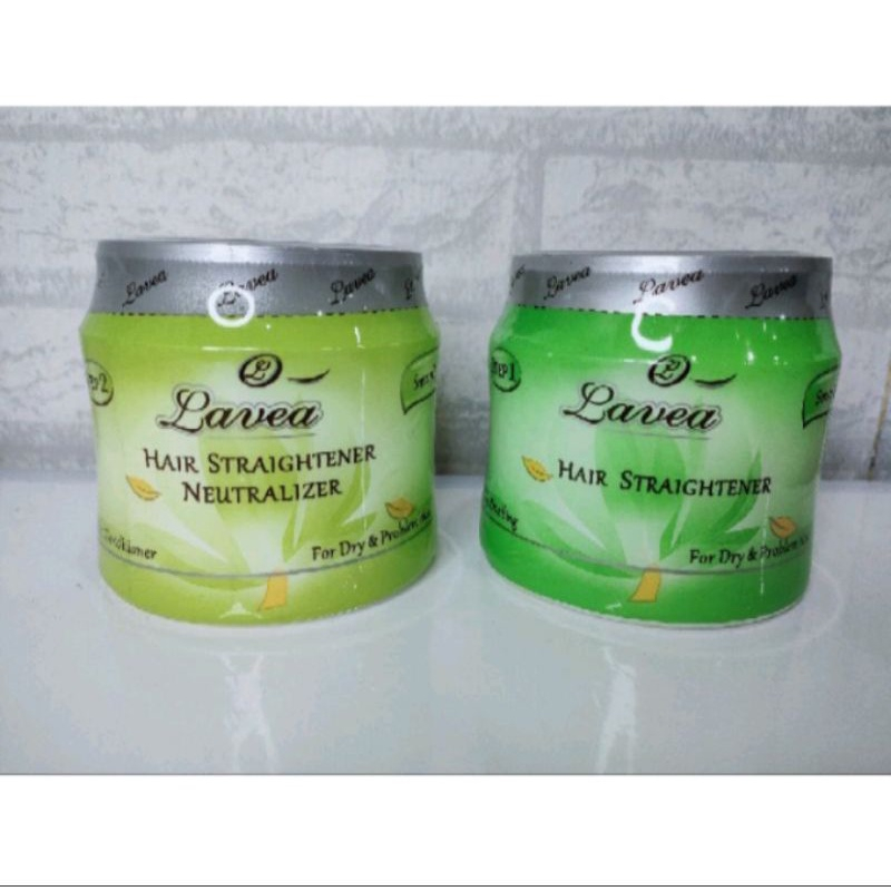 Lavea Hair Straightener Smoothing 500gr Step 1 & Step 2 / Smoothing Lavea