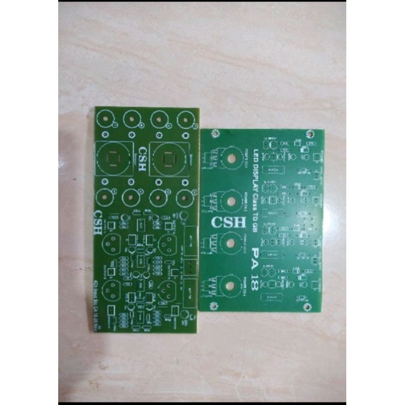 PCB Panel Depan Belakang TD 4 Chanel