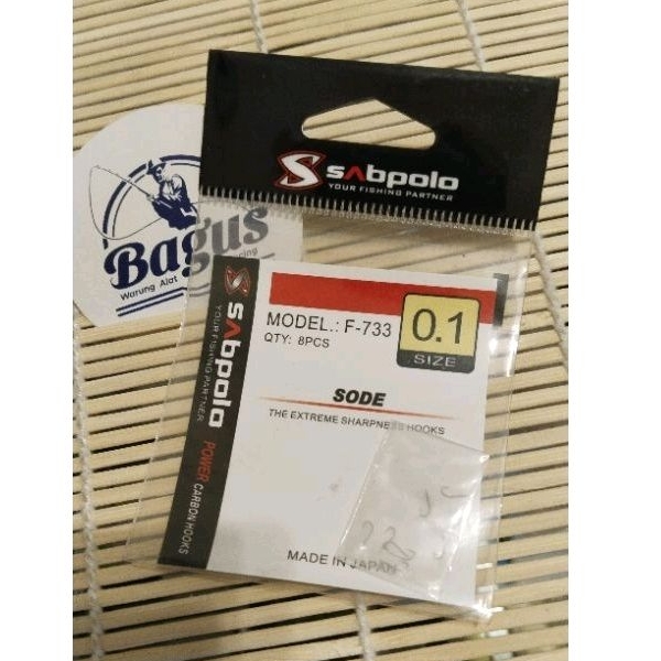 Kail patis mata pancing hook SABPOLO SODE